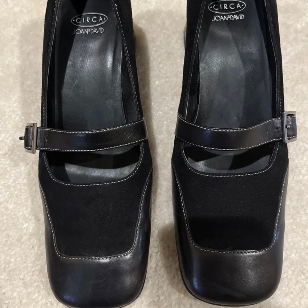 Circa Joan & David Leather/Suede Shoes Size 8.5